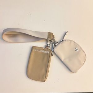 lululemon Dual Pouch Wristlet